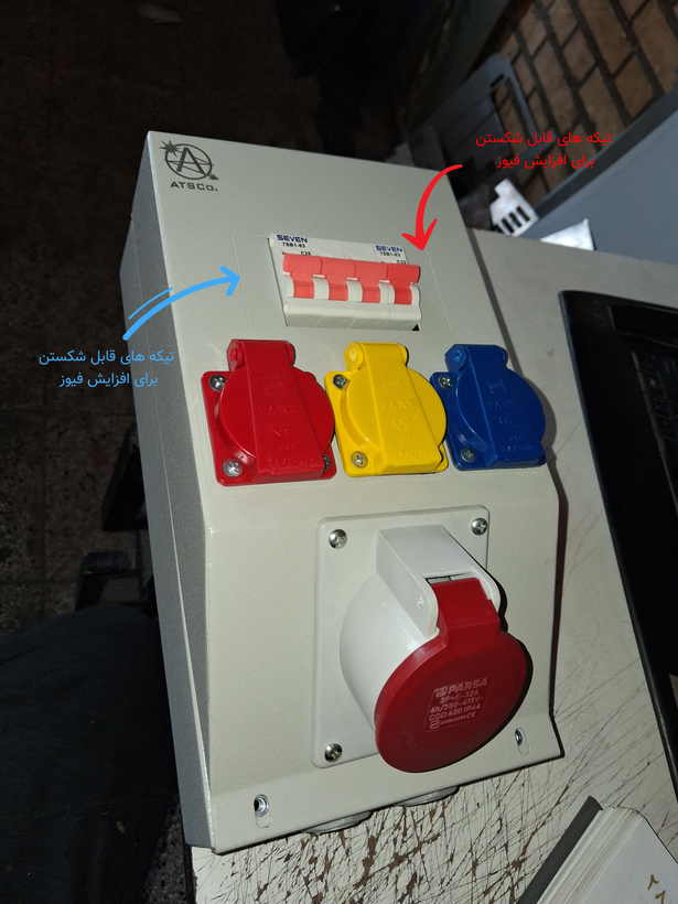 تابلو برق کارگاهی